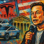 Tesla stock slip after Musk’s $1T pay package approval